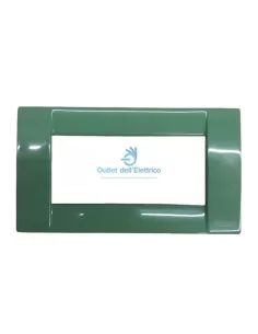 Vimar 16733.08 Idea Plate 3 Modules Sage Green